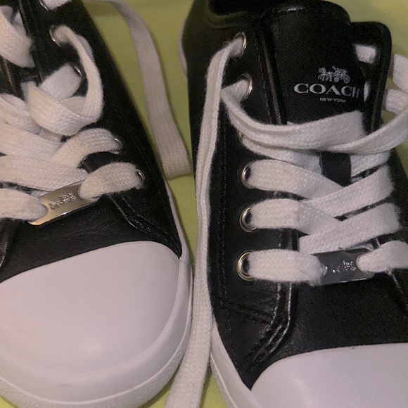 Coach Leather Sneakers size 6.5 - Picture 11 of 11